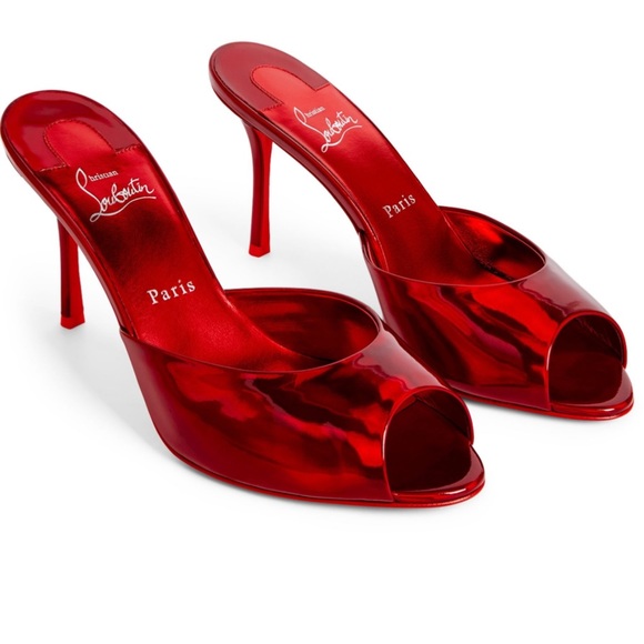 Christian Louboutin Shoes - ❤️SOLD❤️Christian Louboutin Me Dolly Patent Leather Mules